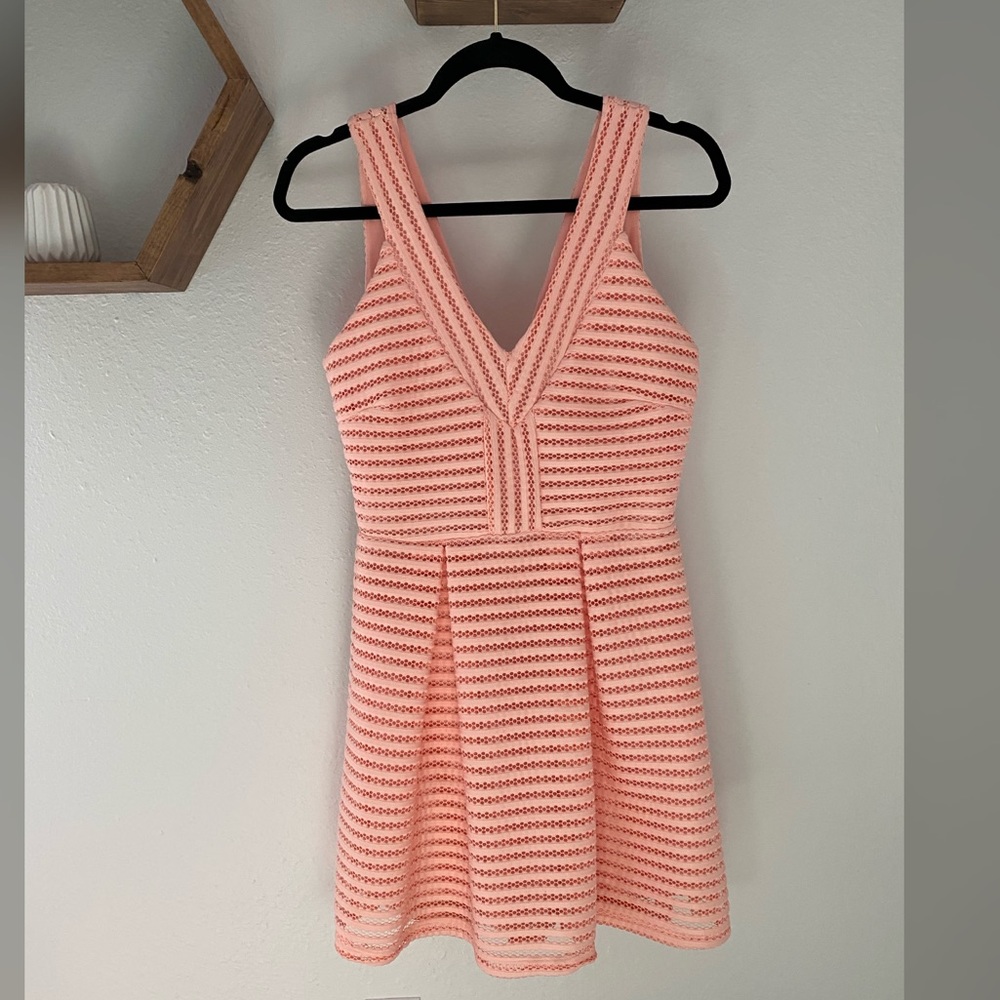 Just Me Pink Dress from Apricot Lane